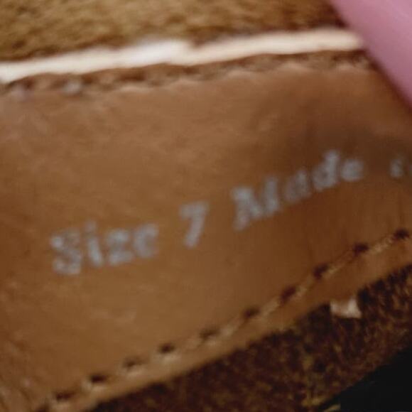 Dolce Vita SZ 7 Cashe H2O Waterproof Lugged Sole Camel Suede Boots Retro $160 - Picture 8 of 8